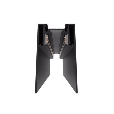 LED-Aufbau-Schienensystem, S35, 1-Phasen, magnetisch, schwarz, 1 m.
