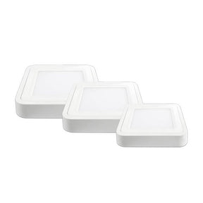LED-Aufbaupanel pro, 12 W, 940 lm, 2800 K, eckig.