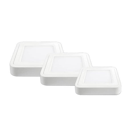 LED-Aufbaupanel pro, 6 W, 375 lm, 6000 K, eckig.
