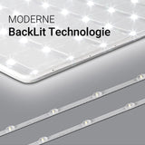 LED Backlit Panel, 30 W, 4500 lm, 62x62 cm, 4000K.