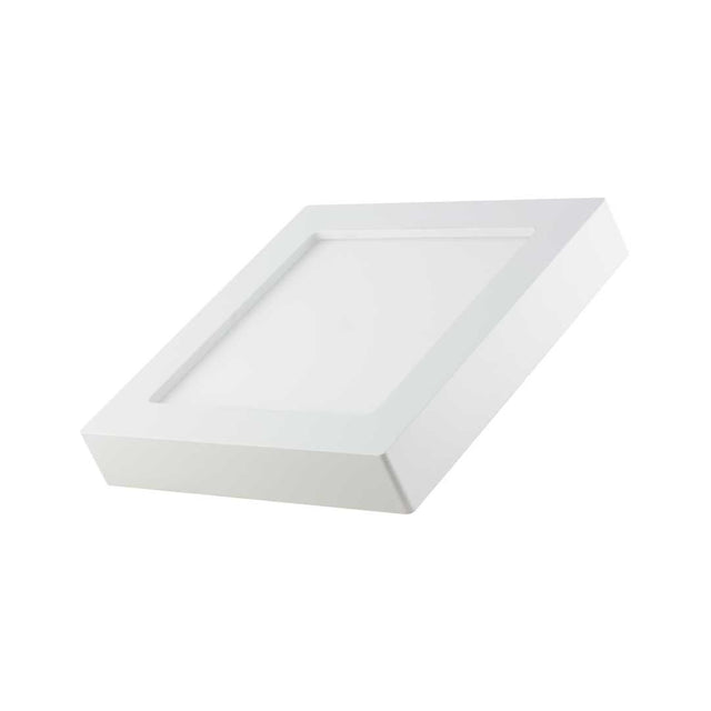 LED CCT Aufbauleuchte, 18W, 1880 lm, 227x35mm, 3000-4000-6000K einstellbar, mit Diffusor, eckig.