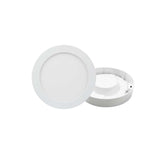 LED CCT Aufbauleuchte, 18W, 1880lm, ø226x35mm, 3000-4000-6000K einstellbar, mit Diffusor, rund.