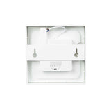 LED CCT Aufbauleuchte, 24W, 2565 lm, 227x35mm, 3000-4000-6000K einstellbar, mit Diffusor, eckig.