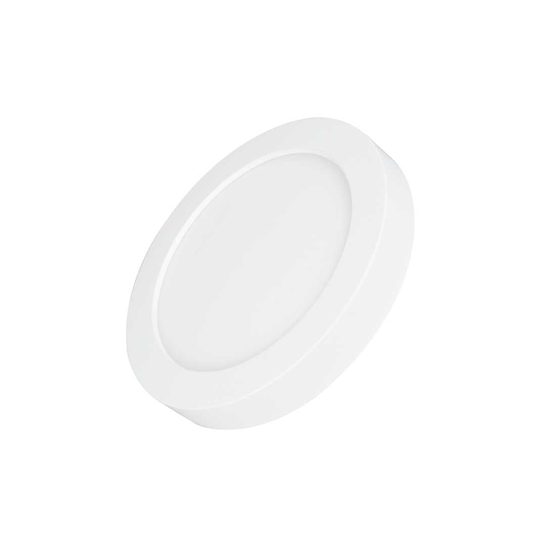 LED CCT Aufbauleuchte, 24W, 2565 lm, ø247x35mm, 3000-4000-6000K einstellbar, mit Diffusor, rund.