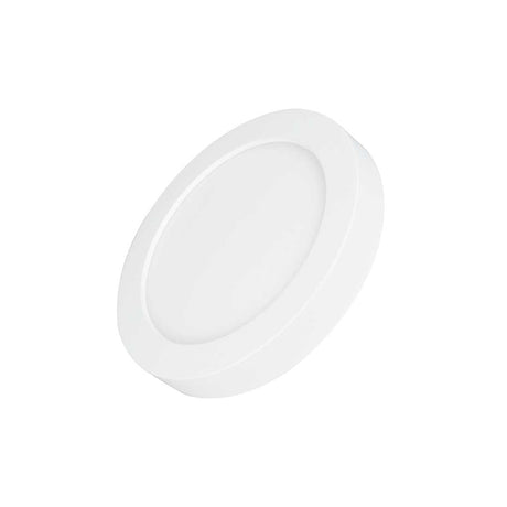 LED CCT Aufbauleuchte, 6W, 525 lm, ø122x35mm, 3000-4000-6000K einstellbar, mit Diffusor, rund.