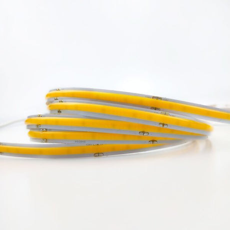 LED COB Leuchtstreifen mit 512 LEDs/m, 12 W/m, 1100 lm/m, Ra: >90, 4000K, 5 m.