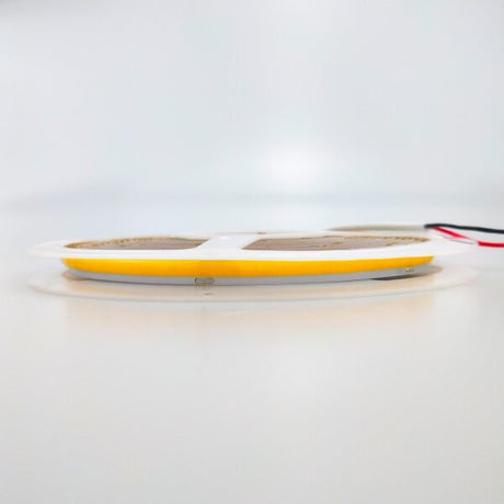 LED COB Leuchtstreifen mit 512 LEDs/m, 12 W/m, 1100 lm/m, Ra: >90, 6000K, 5 m.