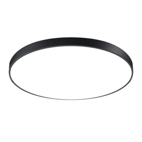 LED-Deckenleuchte, 18 W, 1350 lm, schwarz, 3000 K.