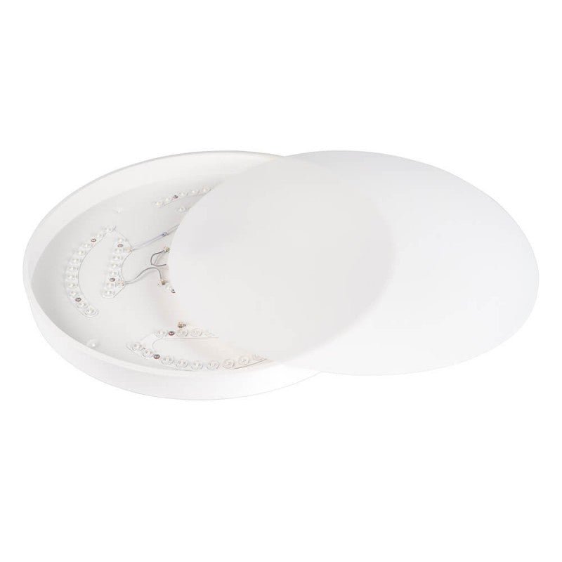 LED-Deckenleuchte, 54 W, 4050 lm, weiß, 3000 K.