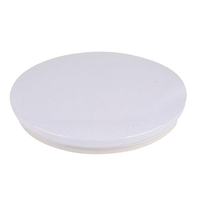 LED Deckenleuchte, Aufbauleuchte mit Sternen-Glitzer-Effekt, 12 W, 6000 K, 840 lm, rund, Ø230 mm.