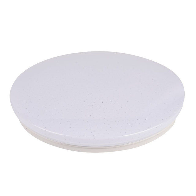 LED Deckenleuchte, Aufbauleuchte mit Sternen-Glitzer-Effekt, 24 W, 3000 K, 1680 lm, rund, Ø350 mm.