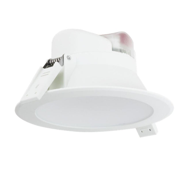 LED-Einbau-Downlight, 10 W, 800 lm, 4000 K, IP44.
