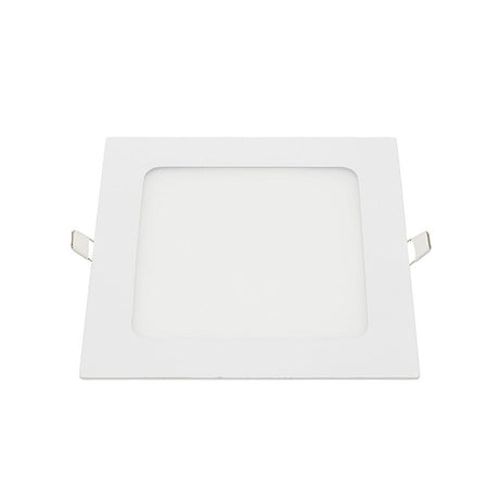 LED-Einbaupanel Pro, 12W, 840lm, 2800K, eckig.
