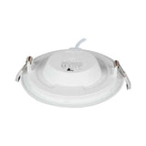 LED-Einbaupanel pro, 6 W, 450 lm, 3000-6000 K, Farbwechsel, rund.