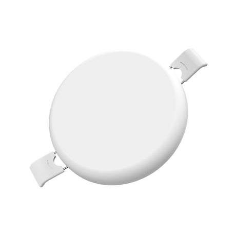 LED-Einbaupanel, rahmenlos, rund, 18 W, 1500 lm, 2700 K, IP54.