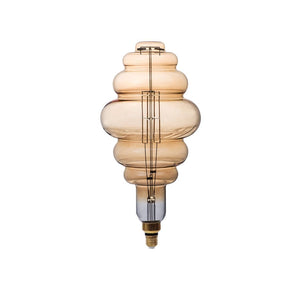LED Filament Leuchtmittel, Vintage Lampe, BD200, gold, E 27, groß, Ø 200 mm, 8 W, 810 lm, dimmbar | lichttechnik24line.com.