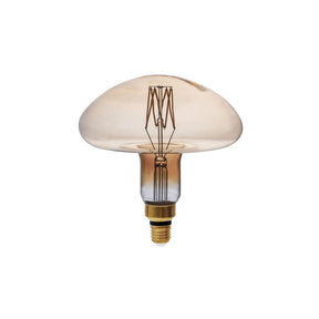 LED Filament Leuchtmittel, Vintage Lampe, MS200, gold, E 27, groß, Ø 200 mm, 8 W, 810 lm, dimmbar.