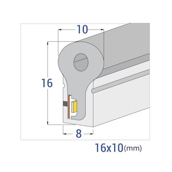 LED FLEX-NEON 220V 4000K - IP65/ 1m.