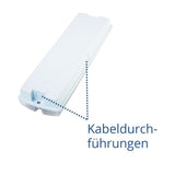 LED-Fluchtwegleuchte, Notausgang mit Notstromeinheit für Wand und Decke.