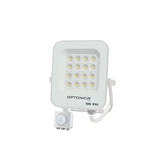 LED-Fluter, 10 W, 4500 K, IP65, Bewegungsmelder.