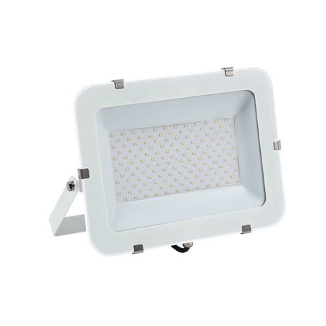 LED-Fluter, 150 W, 15000 lm, slim, weiß, IP65, 6000 K (kaltweiß).