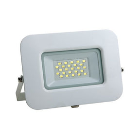 LED-Fluter, 30 W, 2500 lm, slim, weiß, IP65, 2800 K (warmweiß).