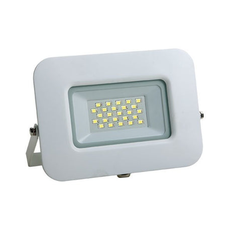 LED-Fluter, 30 W, 2500 lm, slim, weiß, IP65, 2800 K (warmweiß).