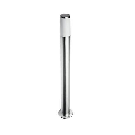 LED Gartenleuchte E27, Wegeleuchte, 100 cm Säule, IP44, Edelstahloptik.