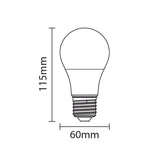 LED-Leuchtmittel, 12 W, 1155 Lumen, E27, 2700 K | lichttechnik24line.com.