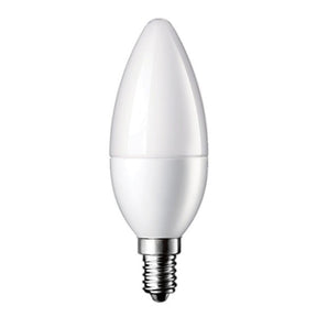 LED-Leuchtmittel, E14, 6W, 480lm, 2700K, Kerze | lichttechnik24line.com.