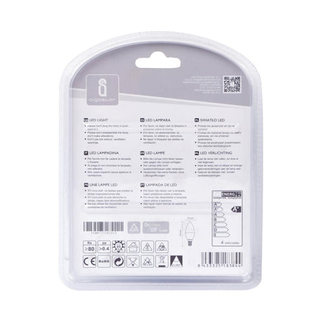LED Leuchtmittel, E14, 4 W, 340 lm, 6500 K, 2 Stk..