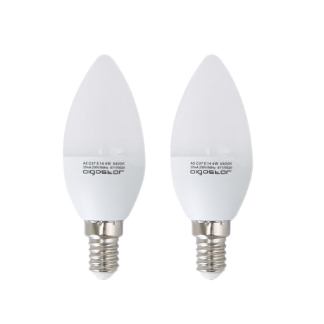 LED Leuchtmittel, E14, 4 W, 340 lm, 6500 K, 2 Stk..