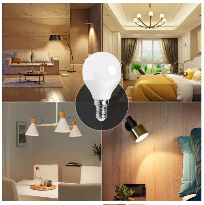 LED Leuchtmittel, E14, 4,9 W, 420 lm, 3000 K, 2 Stk..