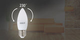 LED Leuchtmittel, E14, 6 W, 510 lm, 3000 K, 2 Stk..
