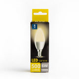 LED Leuchtmittel, E14, 6 W, 510 lm, 4000 K.