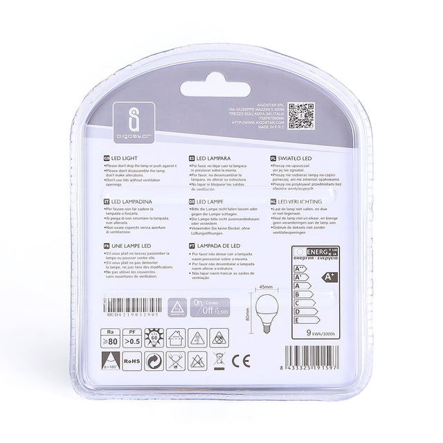 LED Leuchtmittel, E14, 9 W, 840 lm, 6400 K, 2 Stk. | lichttechnik24line.com.