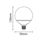 LED-Leuchtmittel, E27, 12W, 1050lm, 6000K.