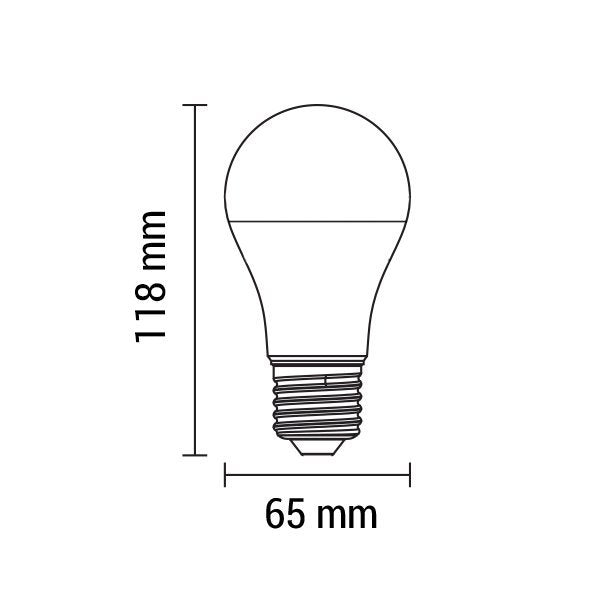 LED-Leuchtmittel, E27, 15W, 1500lm, 4500K | lichttechnik24line.com.