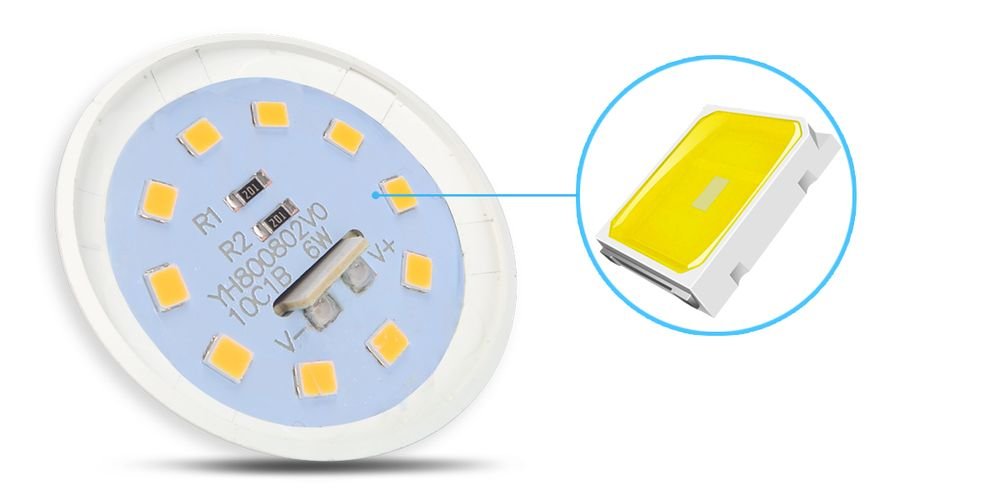 LED Leuchtmittel, E27, 4 W, 340 lm, 3000 K, 2er.