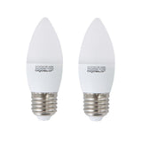 LED Leuchtmittel, E27, 6 W, 510 lm, 3000 K, 2er.
