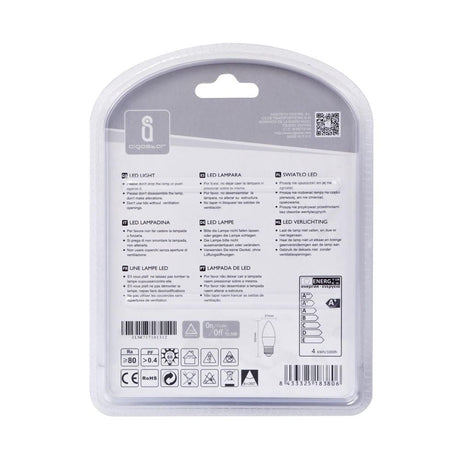 LED Leuchtmittel, E27, 7 W, 610 lm, 3000 K, 2er.