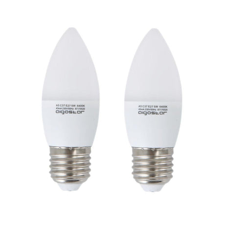 LED Leuchtmittel, E27, 9 W, 840 lm, 6500 K, 2er.