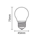LED-Leuchtmittel, E27, G45, 2W, 200lm, 6000K | lichttechnik24line.com.