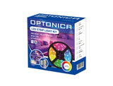LED-Leuchtstreifen Set, RGB, 12 V, 30 LEDs, Netzteil + Fernbedienung, 5 m.