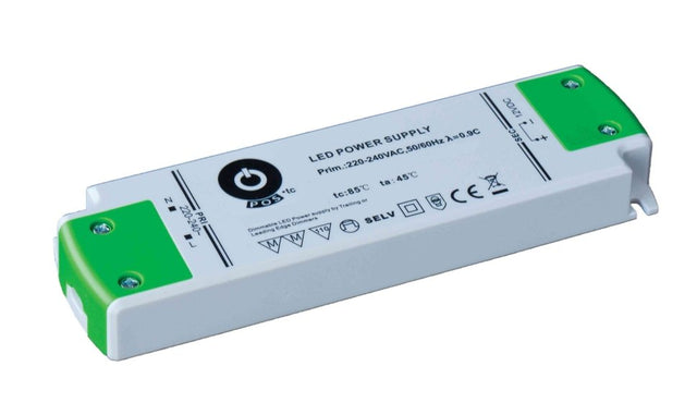 LED-Netzteil, 50 W, 12 V DC, 4,16 A, CV+CC, dimmbar.