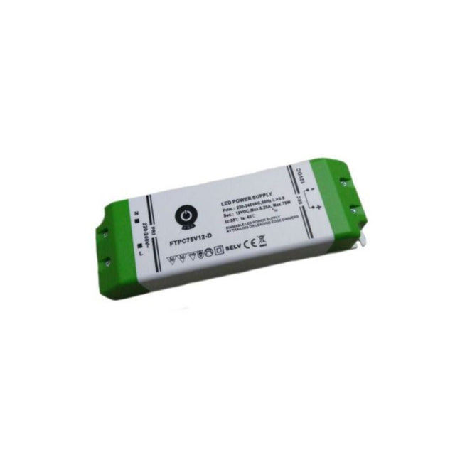 LED-Netzteil, 75W, 12V, Dimmbar.