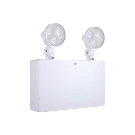 LED-Notfallbeleuchtung, Twin-Spot 3W, Notbeleuchtung, 6000K, 280 lm.