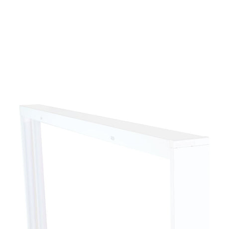 Aufbaurahmen für Backlit LED-Panel 120x30 cm, steckbar, weiß.