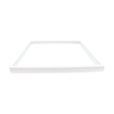 Aufbaurahmen für LED-Panel 62x62 cm, steckbar, weiß.