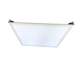 Aufbaurahmen für LED-Panel 62x62 cm, steckbar, weiß.